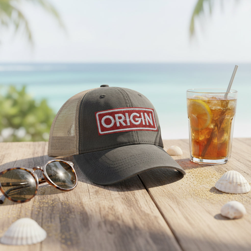 Women's Washed Mesh-Back Cap