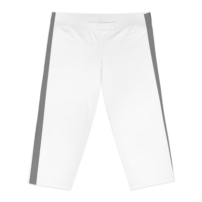 Rcnsons Women's Capri Ruler Leggings (AOP)