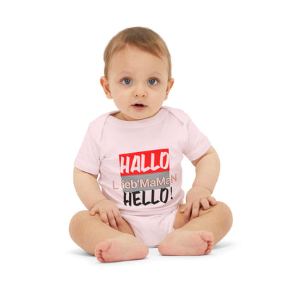Hello Baby Bodysuit - Cute Multilingual Infant Jersey One Piece