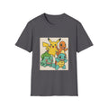 Colorful Play Graphic T-Shirt, Cute Casual Tee, Gamer Gift, Birthday Present, Unisex Style, Cartoon Apparel