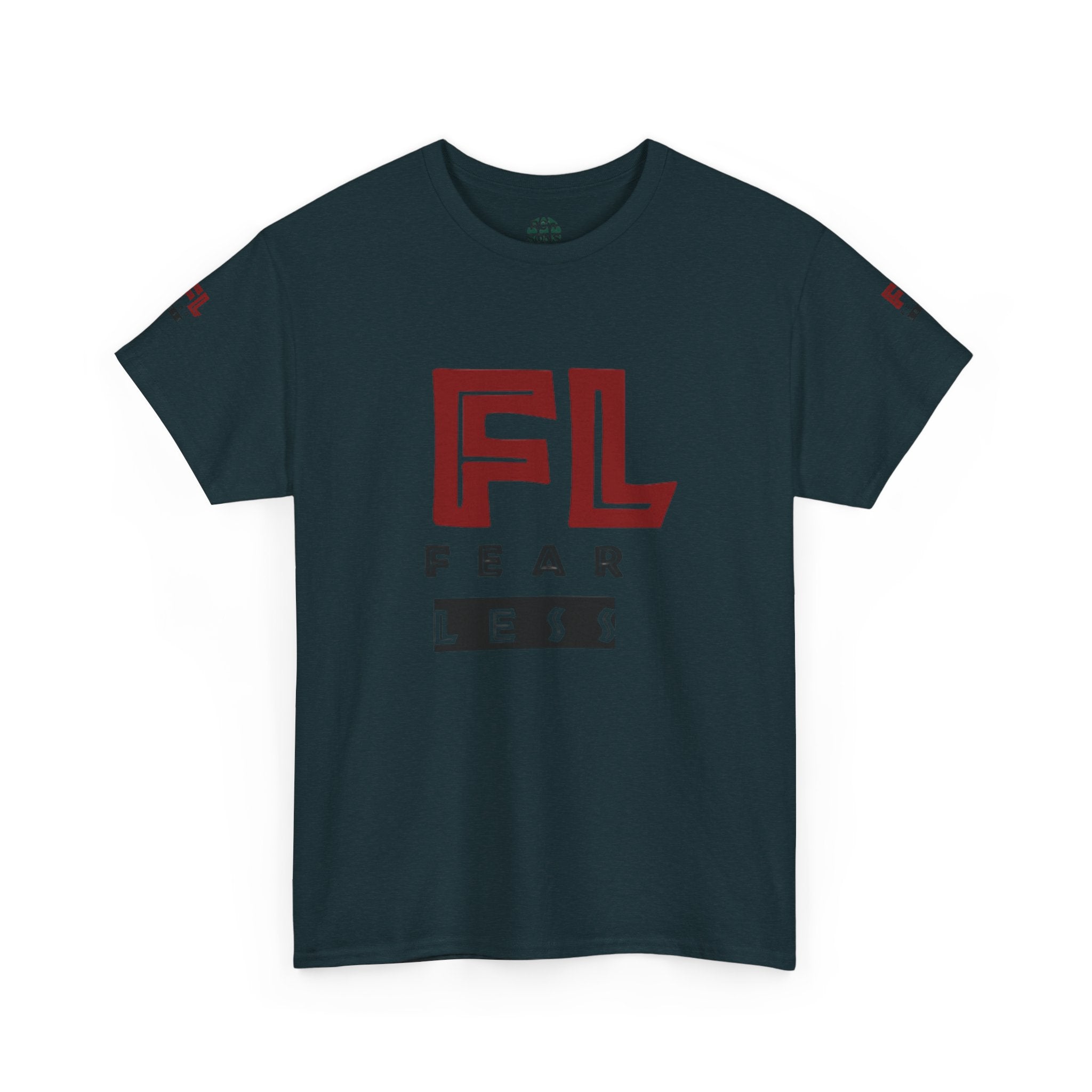 Fearless Graphic Unisex Heavy Cotton Tee - Bold Statement Shirt