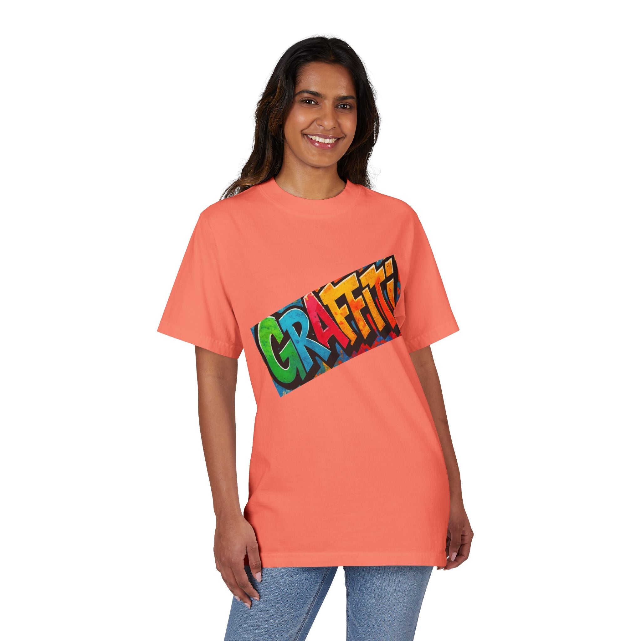 Graffiti Vibe Unisex T-Shirt, Urban Style Tee, Fashion Statement Shirt, Street Wear, Summer Casual Tee, Skateboard Apparel Printify