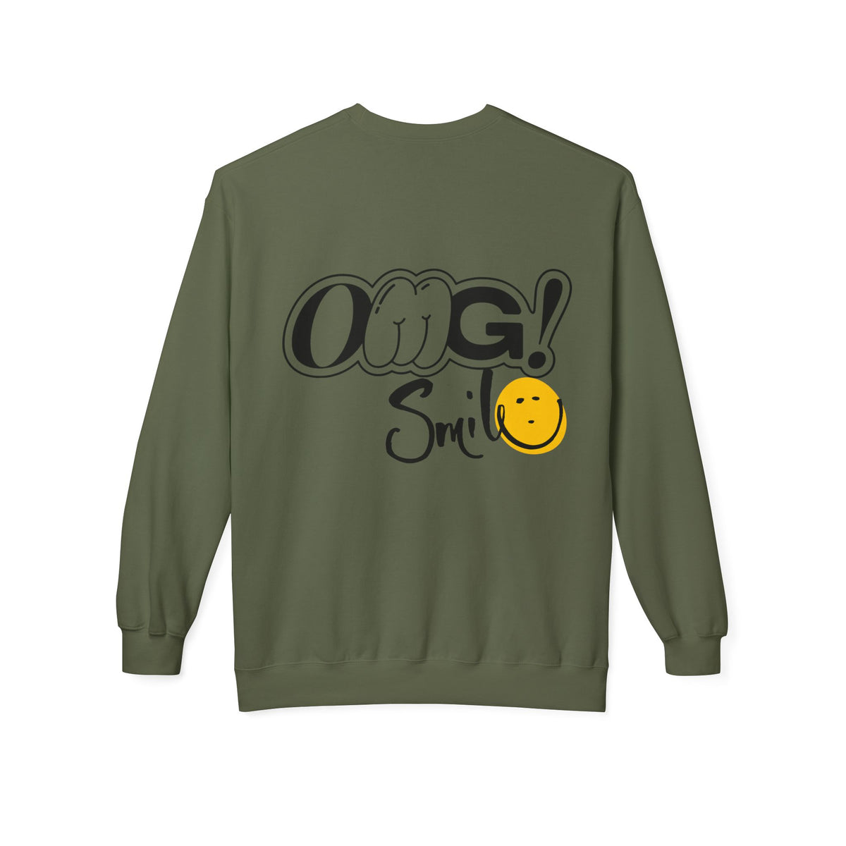 OMG!Smile Softstyle  Crewneck Sweatshirt