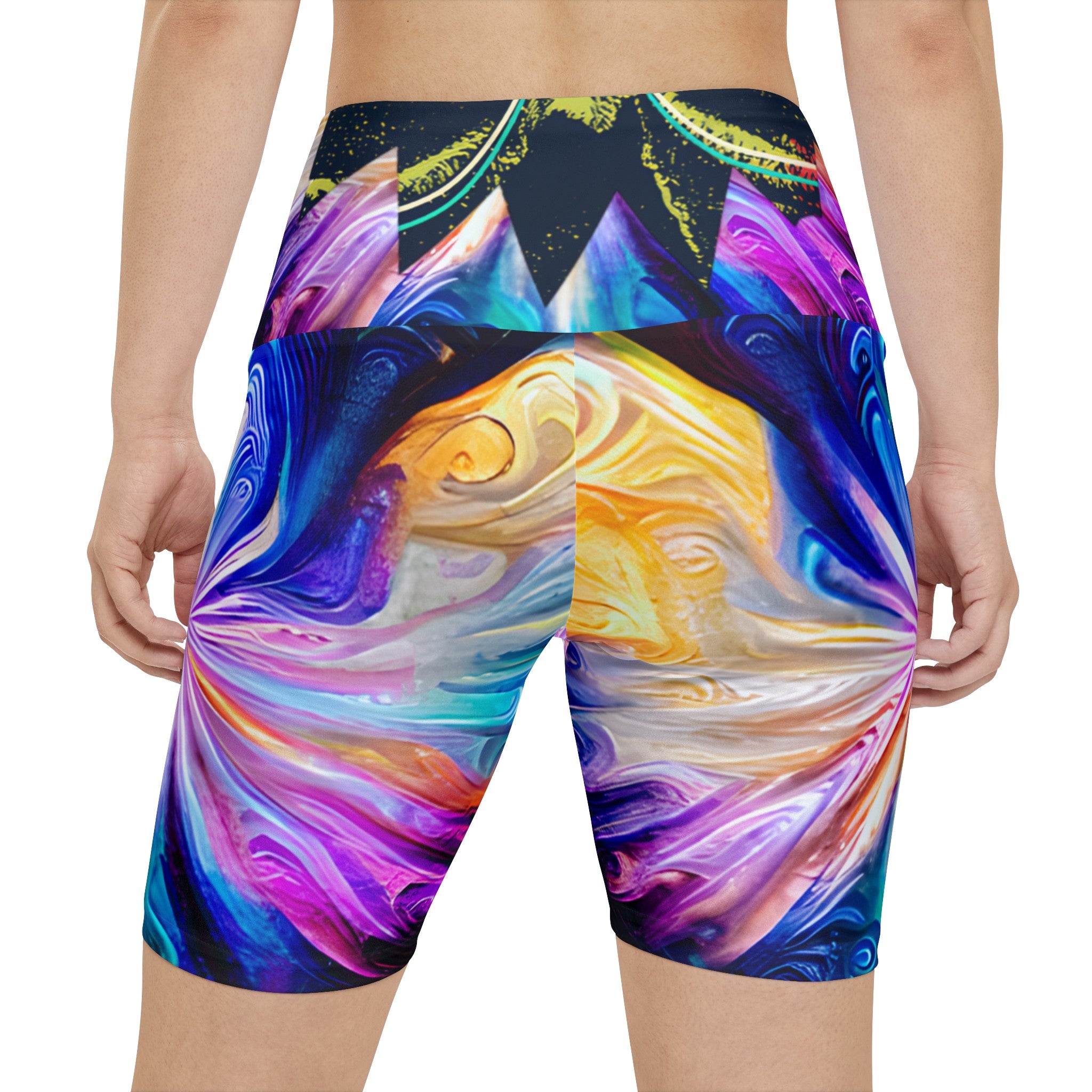 Women's Workout Shorts (AOP)