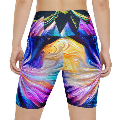 Women's Workout Shorts (AOP)