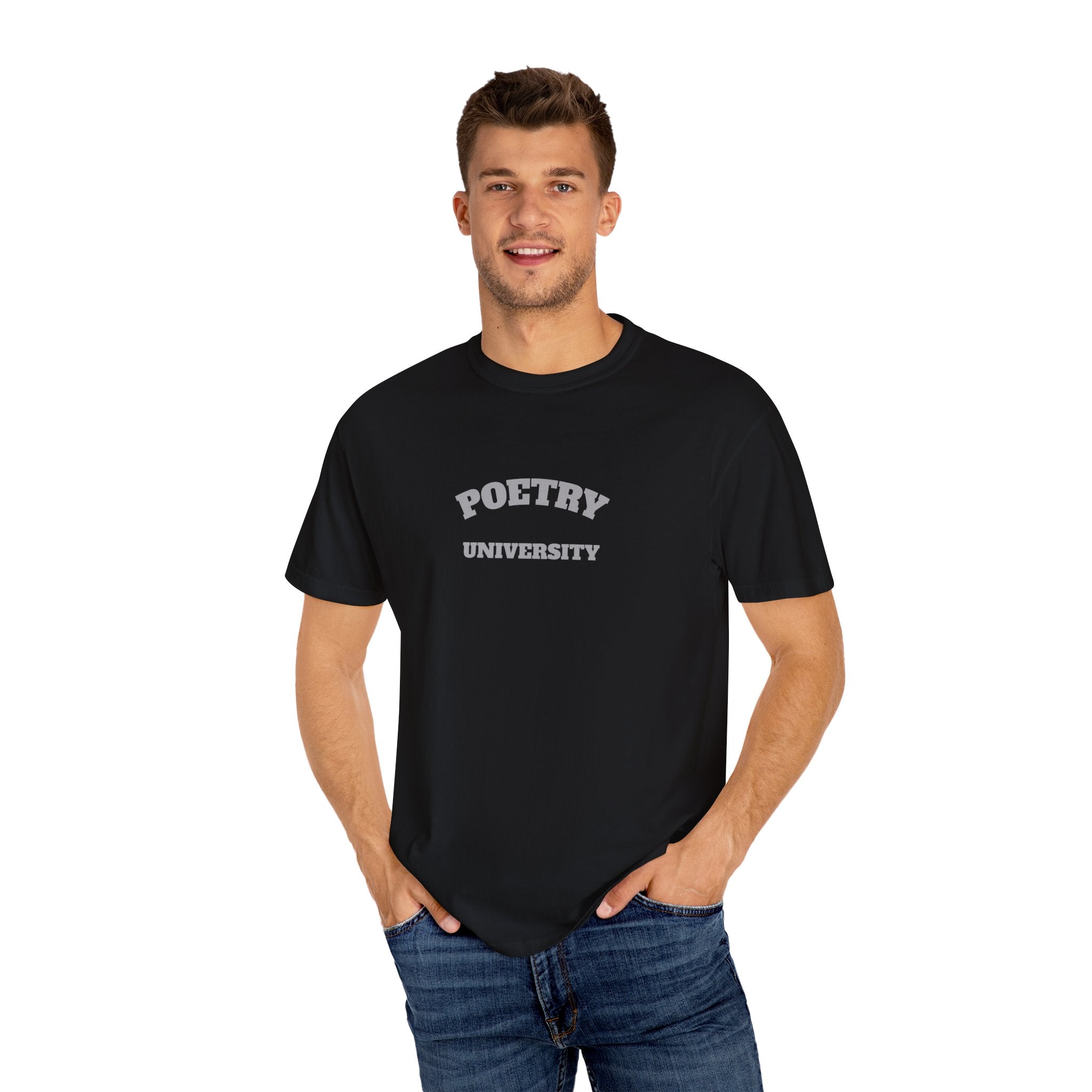 Poetry Unisex T-Shirt | Comfortable Gift for Writers, Literature Lovers, Bookworms, Creative Souls, Everyday Wear