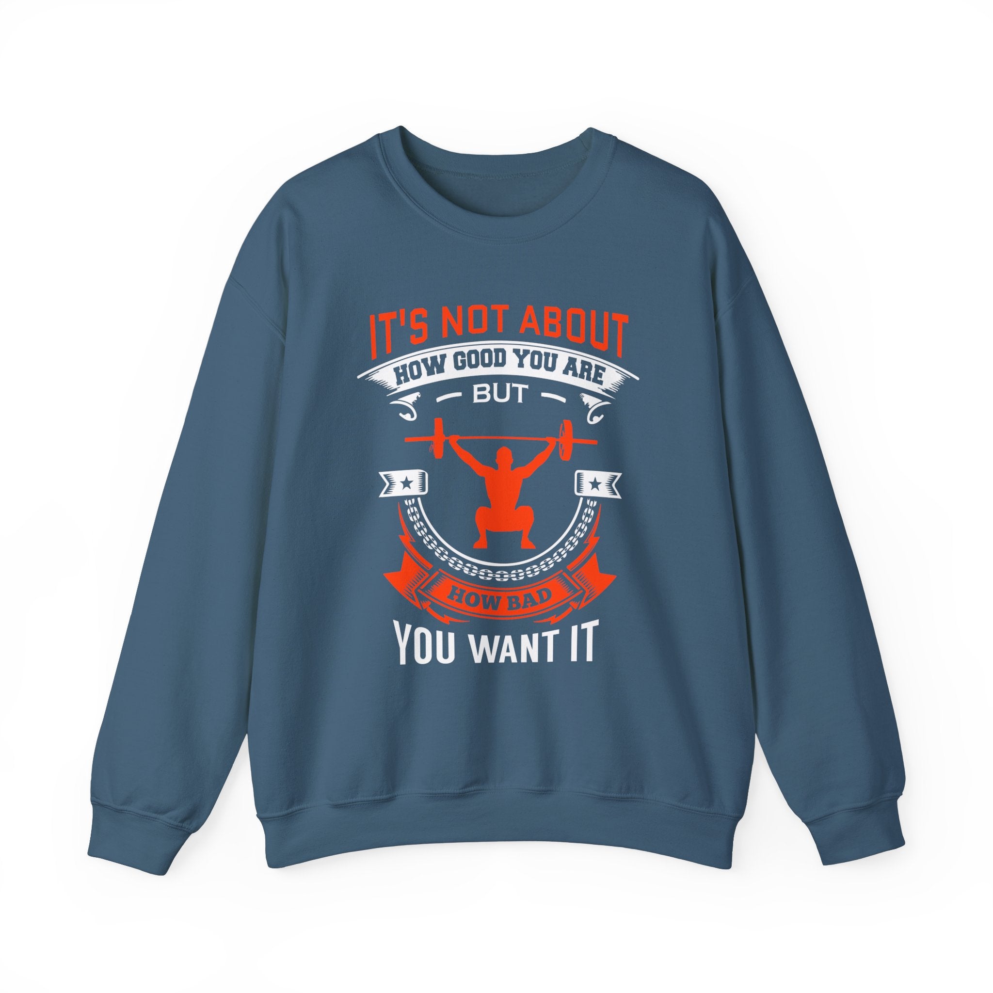 Il ne s’agit pas de savoir à quel point vous êtes bon Sweatshirt unisexe 