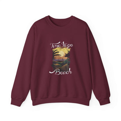 Time To Go Beach Unisex Sweatshirt - RC’nSONS