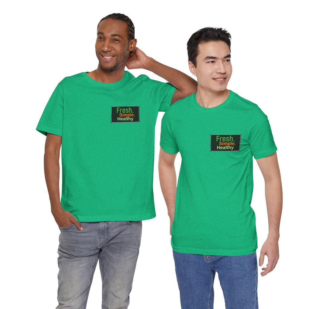Unisex Fresh Healthy Short Sleeve Tee