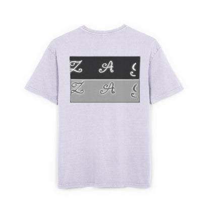 Oversize Tee - Zagzag Acid Washed Design