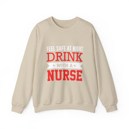 Feel Safe At Night Drink Unisex Sweatshirt