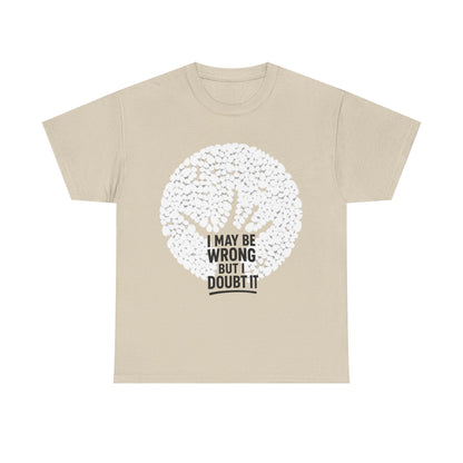 Unisex Tee - Doubt it Graphic Print Printify