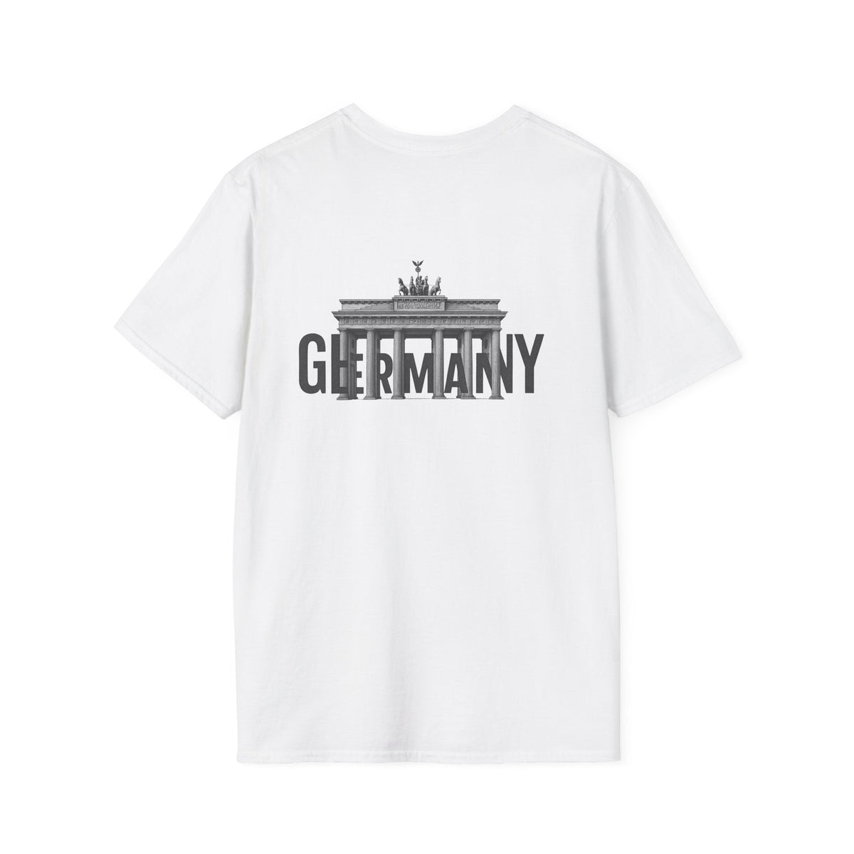 Berlin Landmark Unisex Softstyle T-Shirt - Casual Travel Tee Germany Pride Printify
