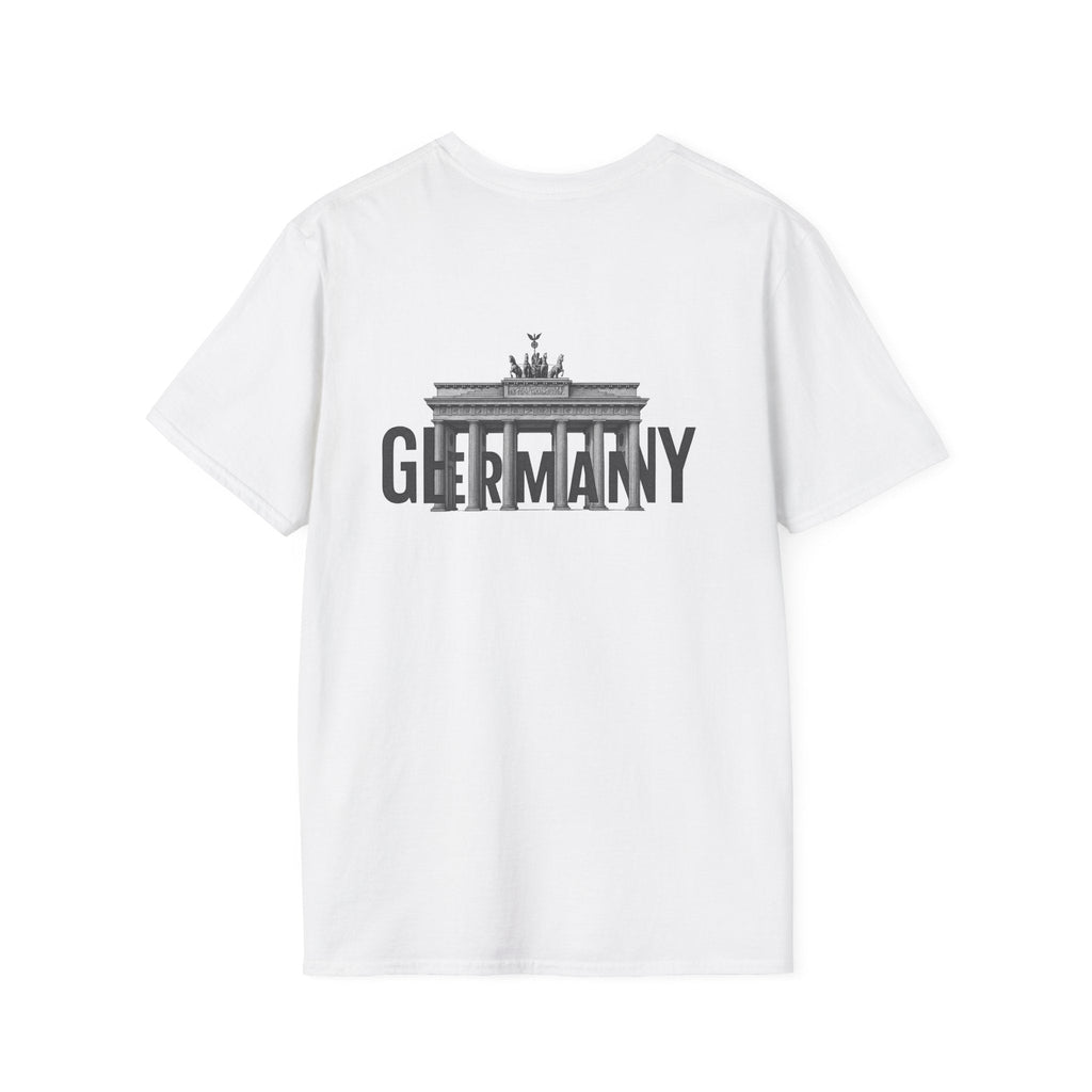 Berlin Landmark Unisex Softstyle T-Shirt - Casual Travel Tee Germany Pride Printify