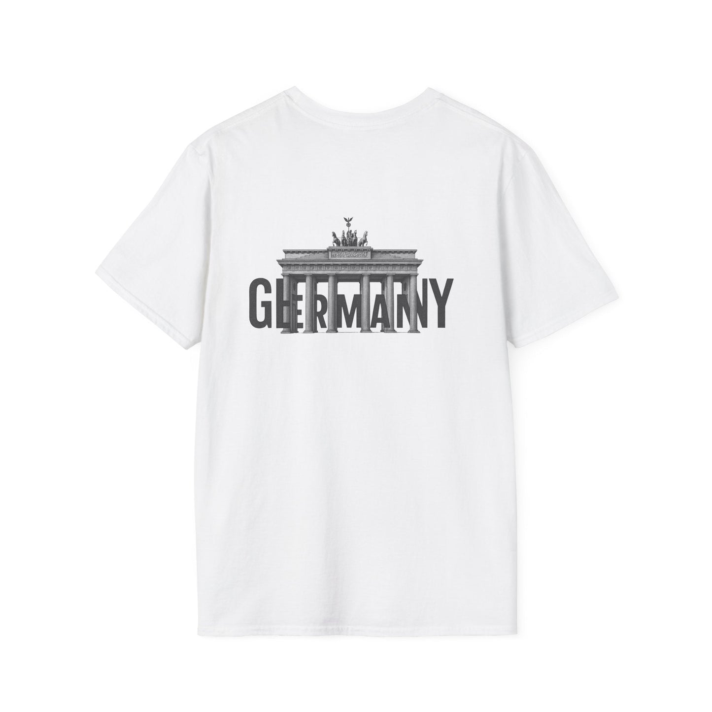 Berlin Landmark Unisex Softstyle T-Shirt - Casual Travel Tee Germany Pride Printify