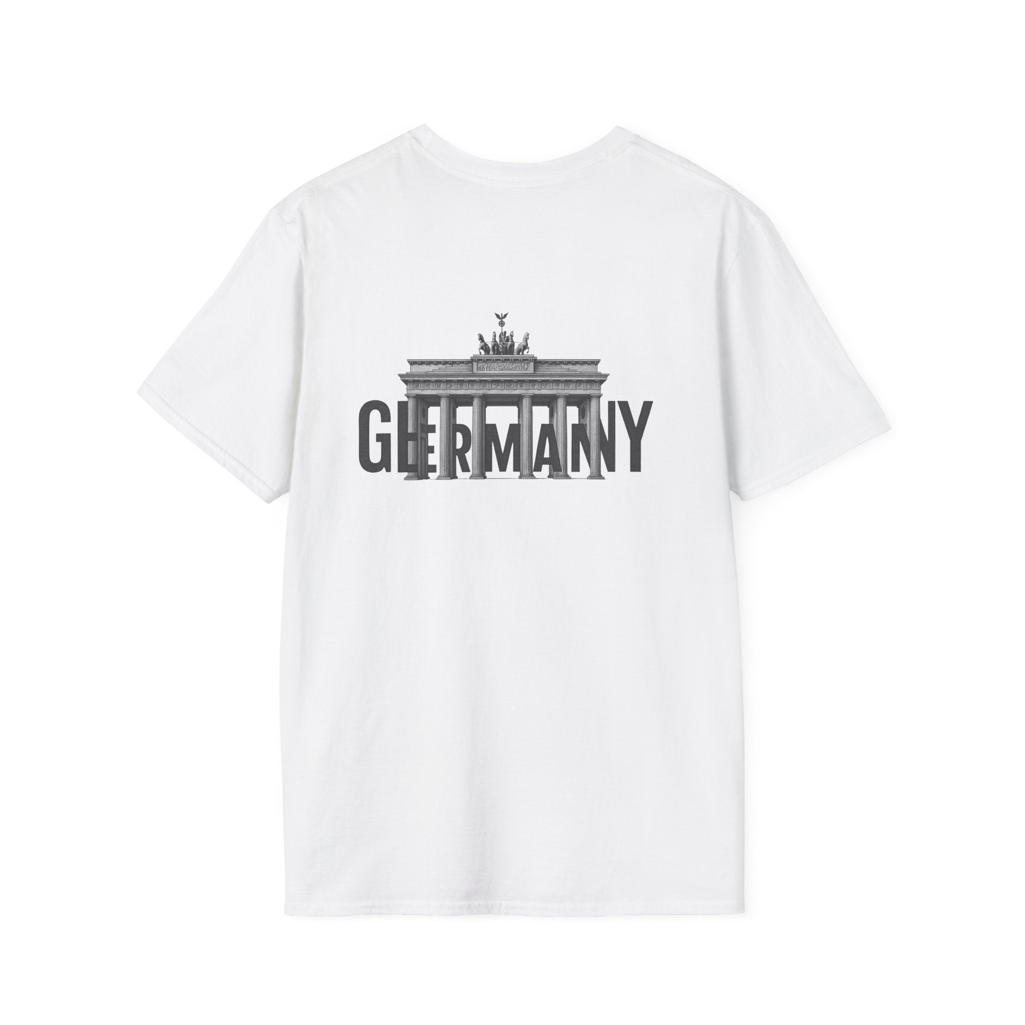 Berlin Landmark Unisex Softstyle T-Shirt - Casual Travel Tee Germany Pride Printify