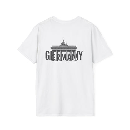 Berlin Landmark Unisex Softstyle T-Shirt - Casual Travel Tee Germany Pride Printify