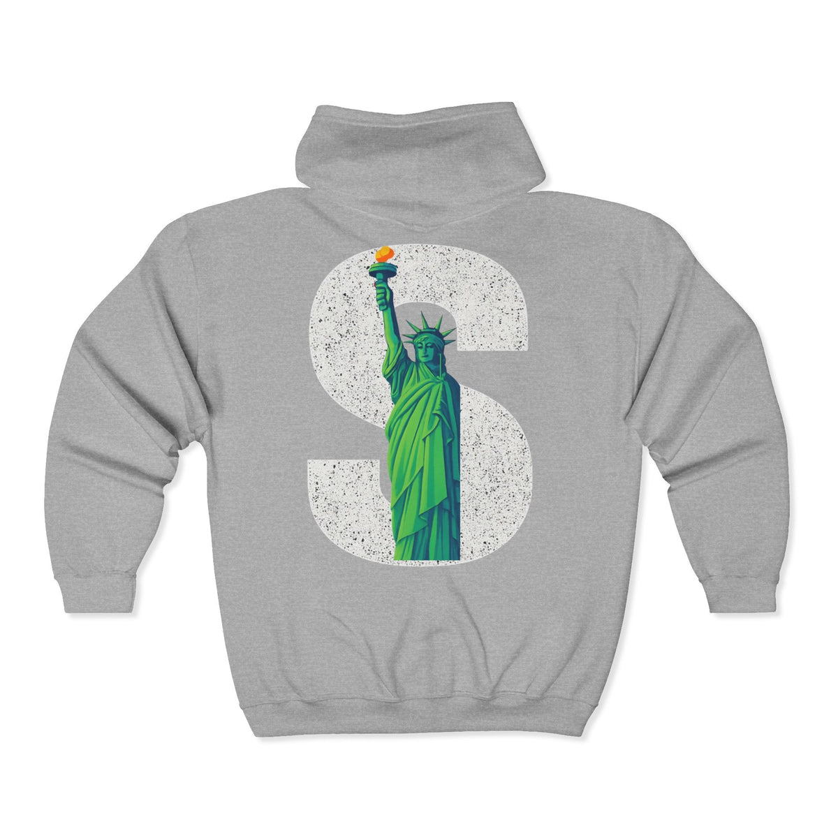 Hoodie Sweatshirt - S Power Design Printify
