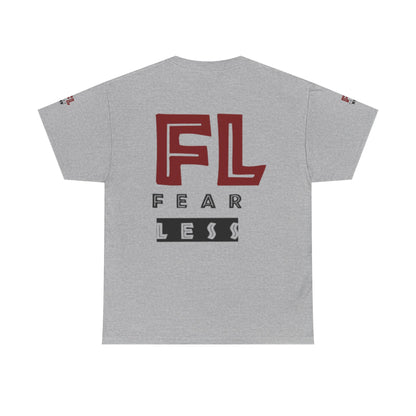 Fearless Graphic Unisex Heavy Cotton Tee - Bold Statement Shirt