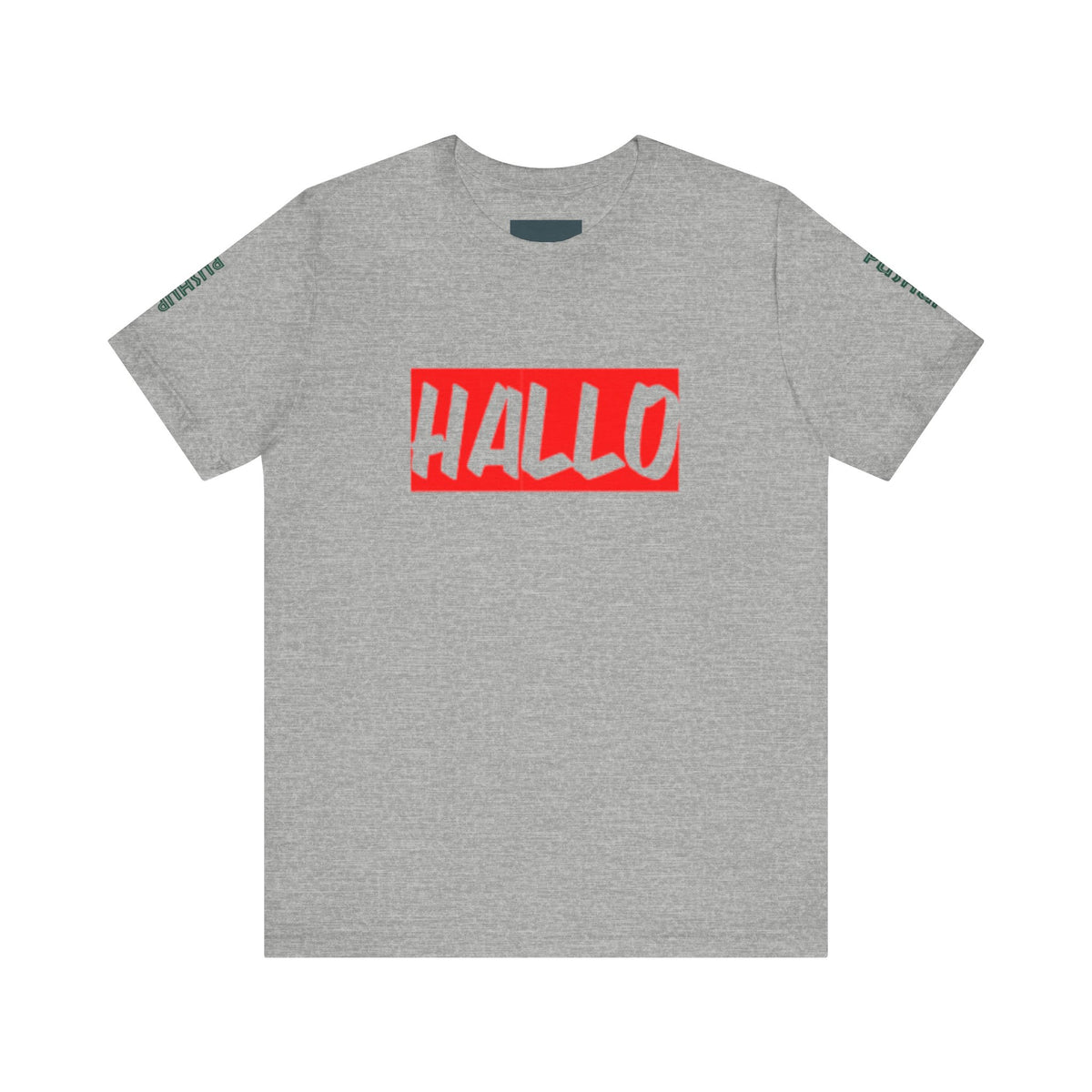 Funny Hallo Graphic Tee for Casual Vibes