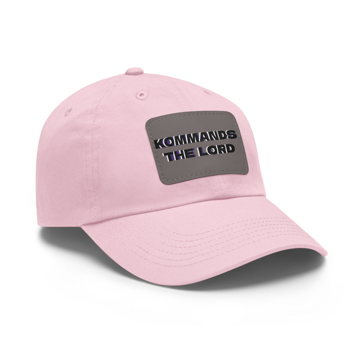 Dad Hat - Kommands The Lord Leather Patch Cap