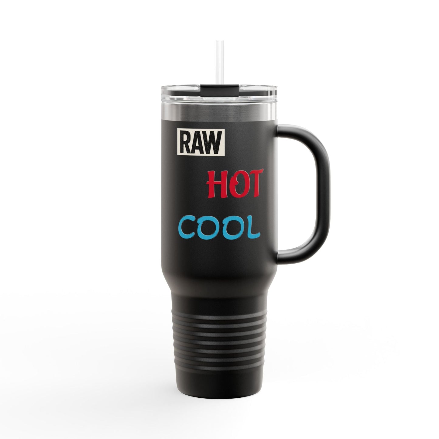 Insulated Travel Mug - Hot Cool Drink Container for Commuters, Gift for Coffee Lovers, Hydration on the Go, Outdoor Adventure, Office [...] Printify