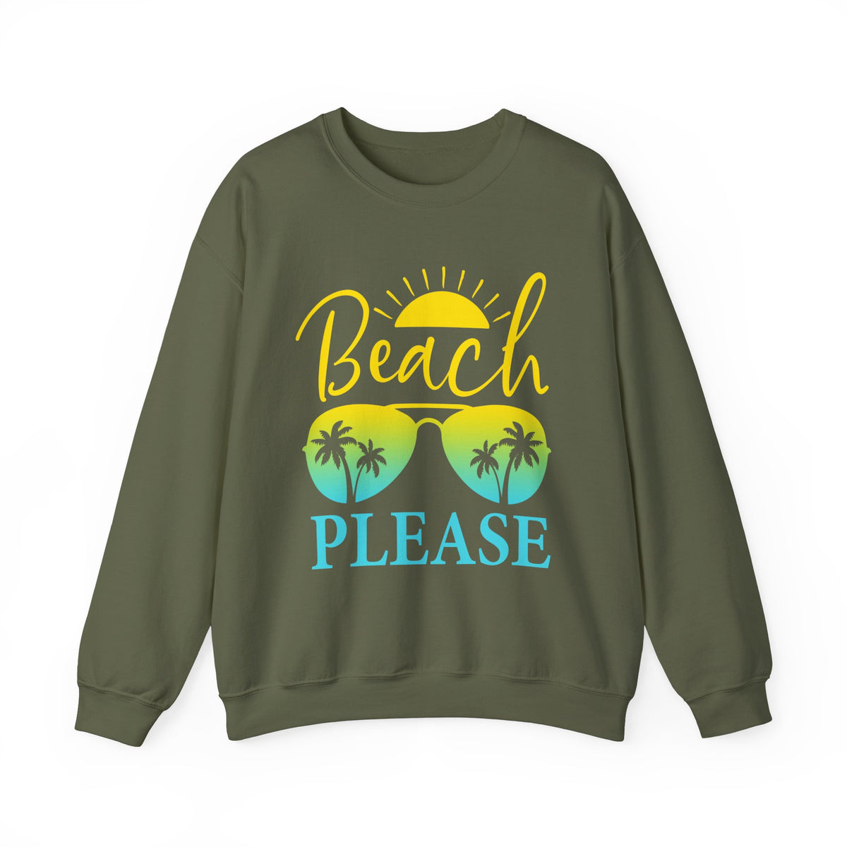 Sweat-shirt unisexe Beach Please 