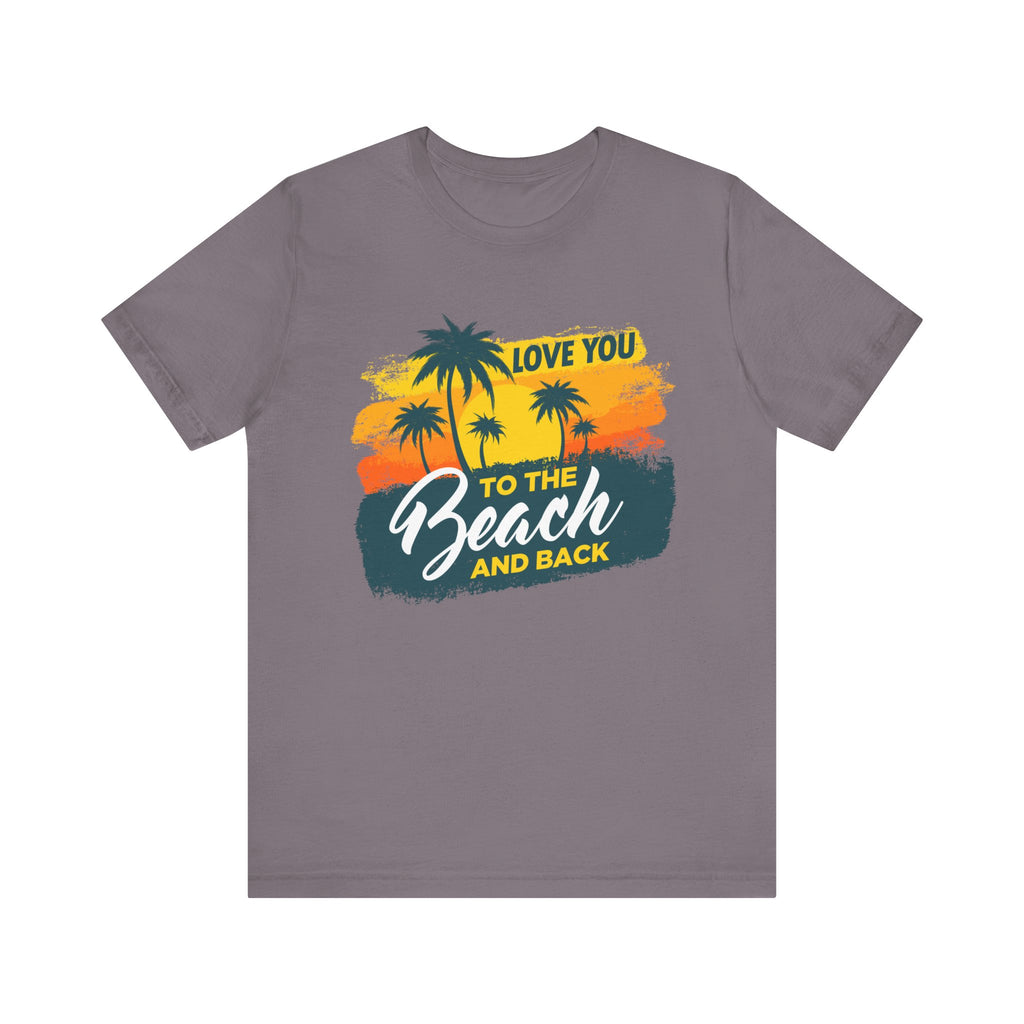 Je t’aime à la plage Tee unisexe 