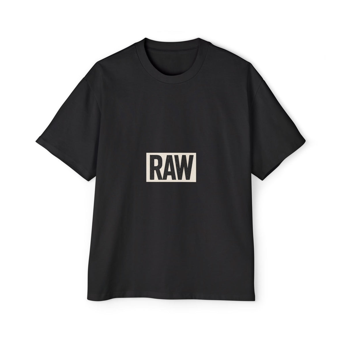 Oversized Tee - Raw Unique Design Printify