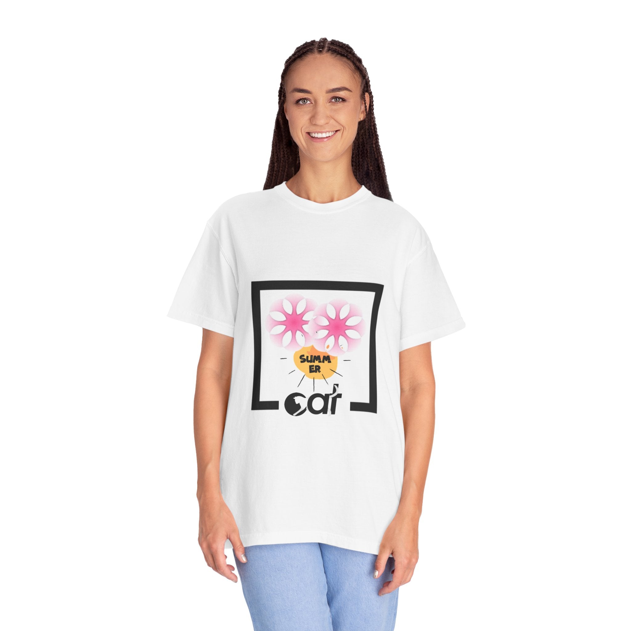 Summer Vibes Unisex Garment-Dyed T-Shirt