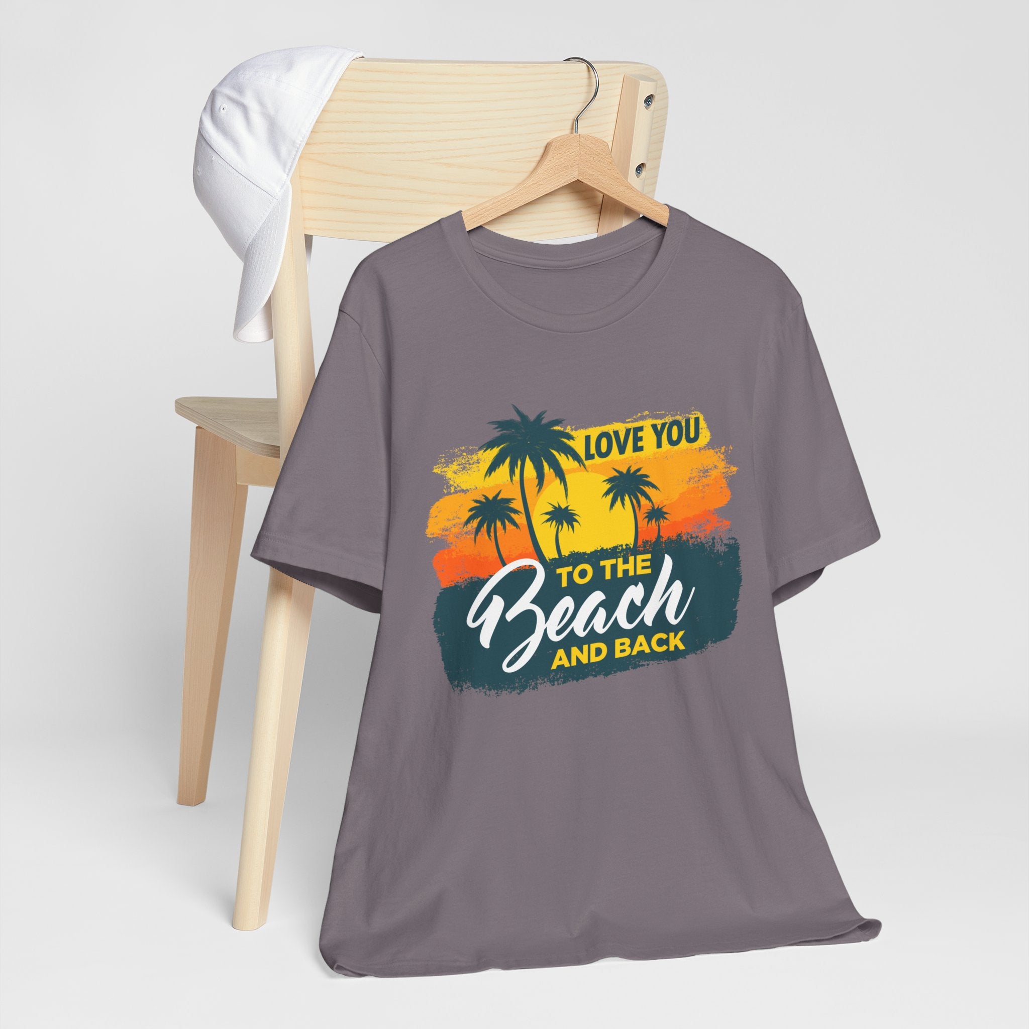 Je t’aime à la plage Tee unisexe 