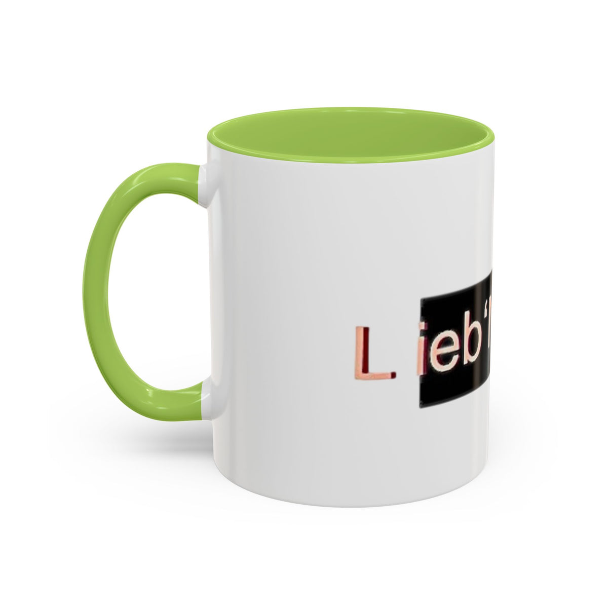 Coffee Mug - Lieb MaMaN Typography Design