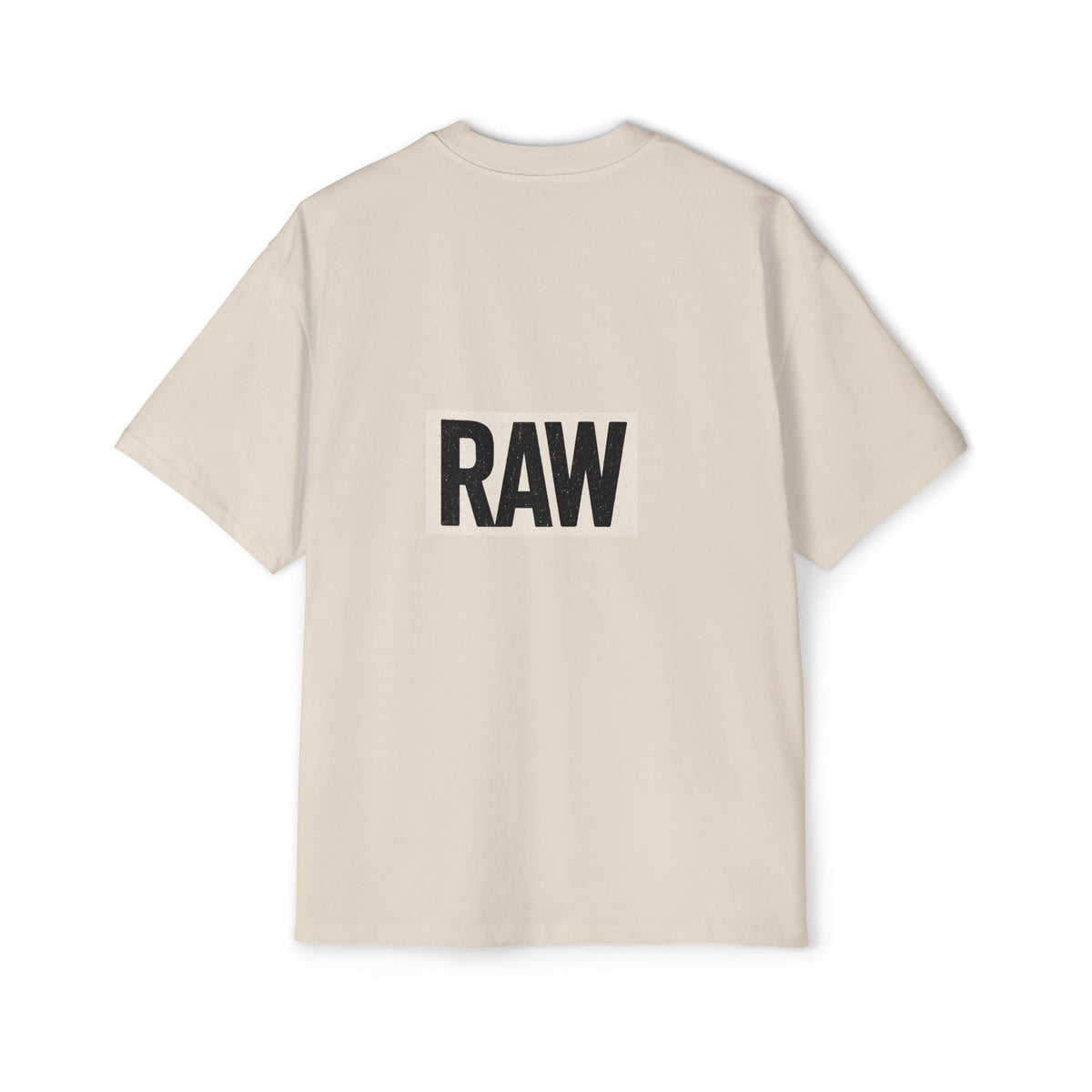Oversized Tee - Raw Unique Design Printify