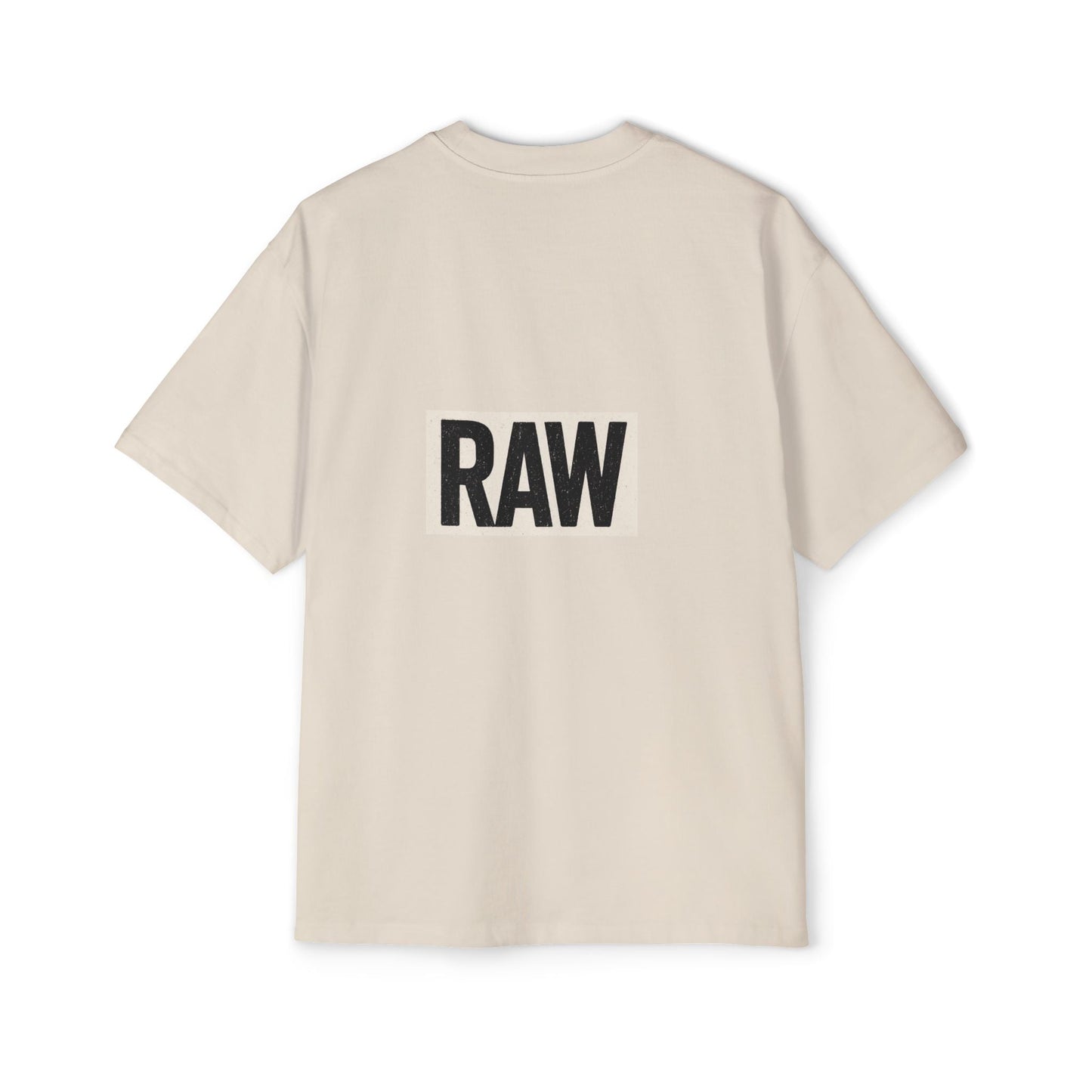Oversized Tee - Raw Unique Design Printify