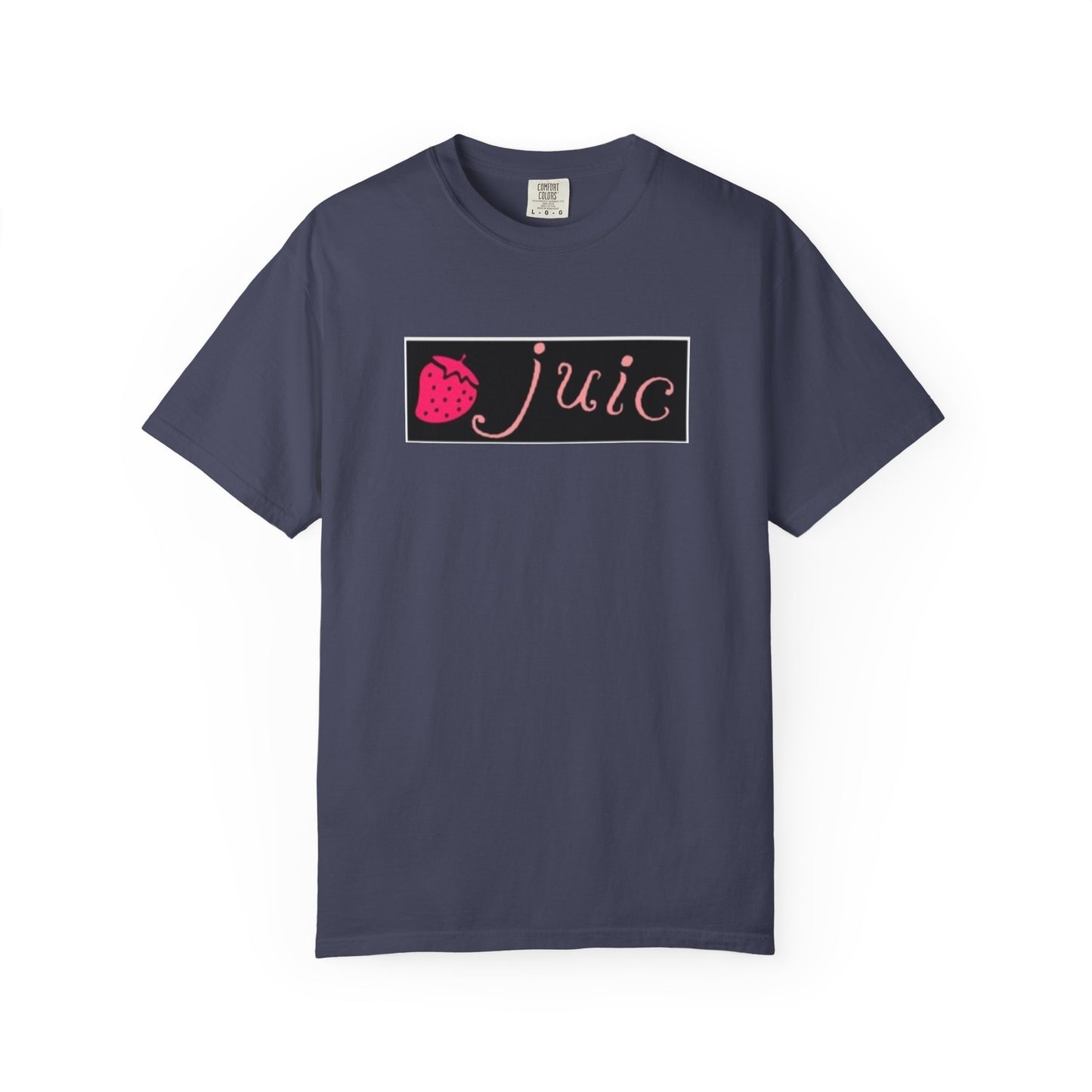 Strawberry JUIC Unisex T-Shirt, Cute Graphic Tee, Summer Apparel, Gift for Fruit Lovers, Trendy Fashion, Casual Wear