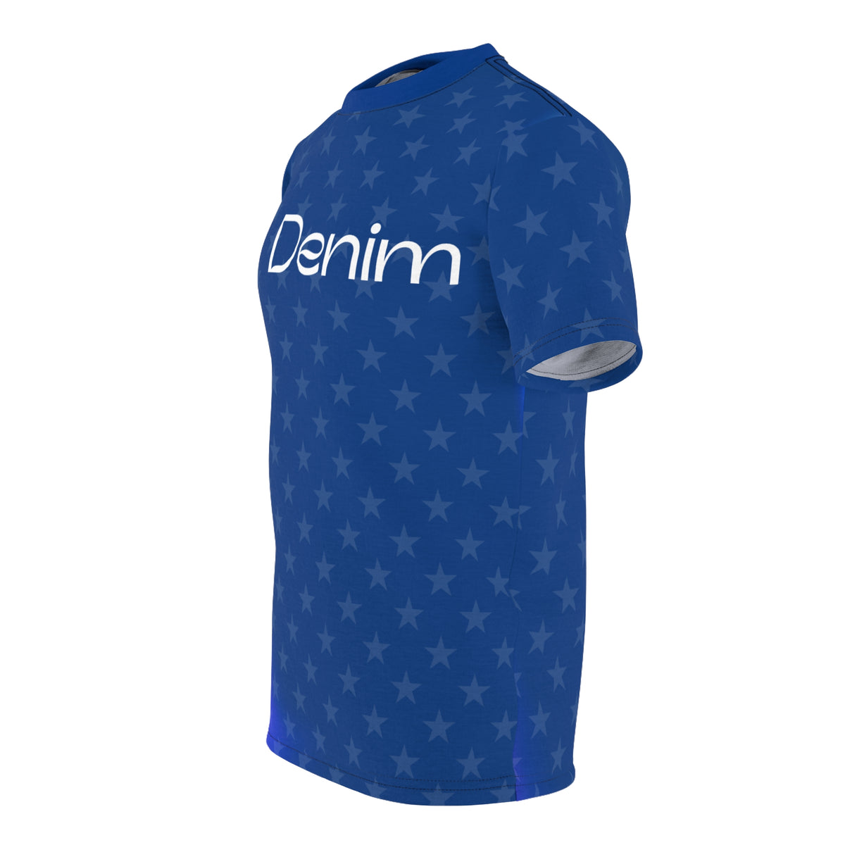 Unisex Cut & Sew Denim Tee (AOP)