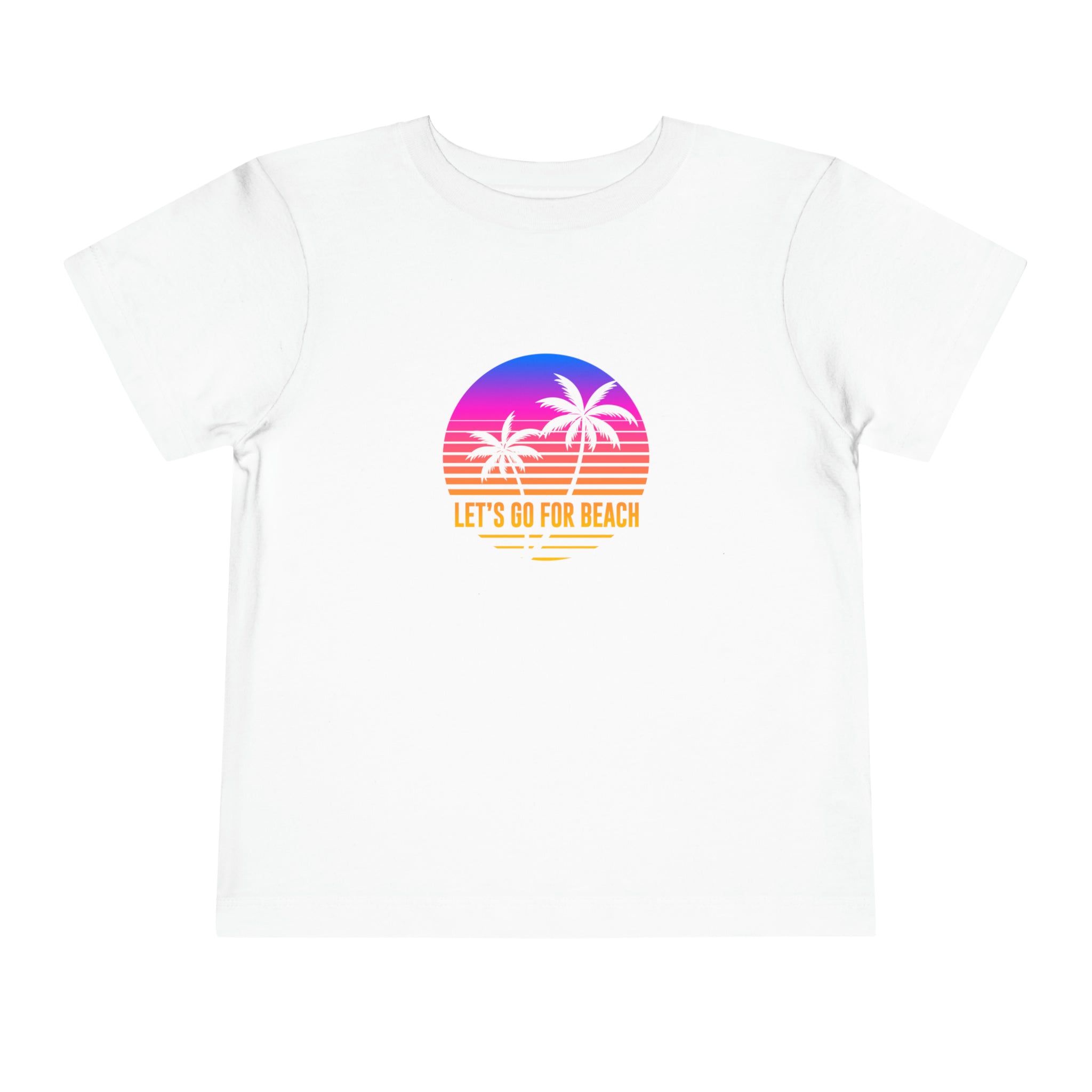 T-shirt Allons-y pour la plage pour tout-petit 