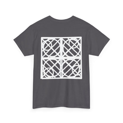 Modern Graphic Tee, Minimalist Cotton Shirt, Casual Unisex Top, Art-Inspired Clothing, Everyday Wear, Gift for Art Lovers Printify