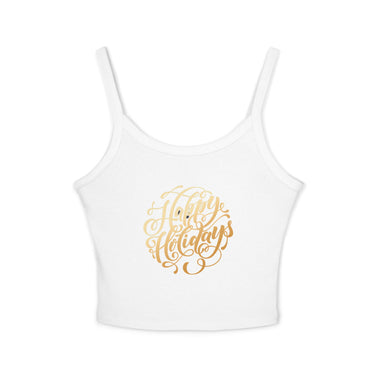 Tank Top - Happy Holiday Print