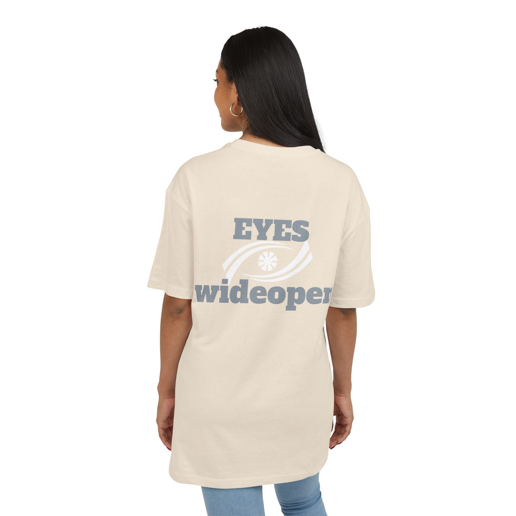 Oversized Graphic Tee - 'EYES wideopen' Statement Shirt, Casual Wear, Street Style, Gift for Trendsetters, Everyday Comfort Printify