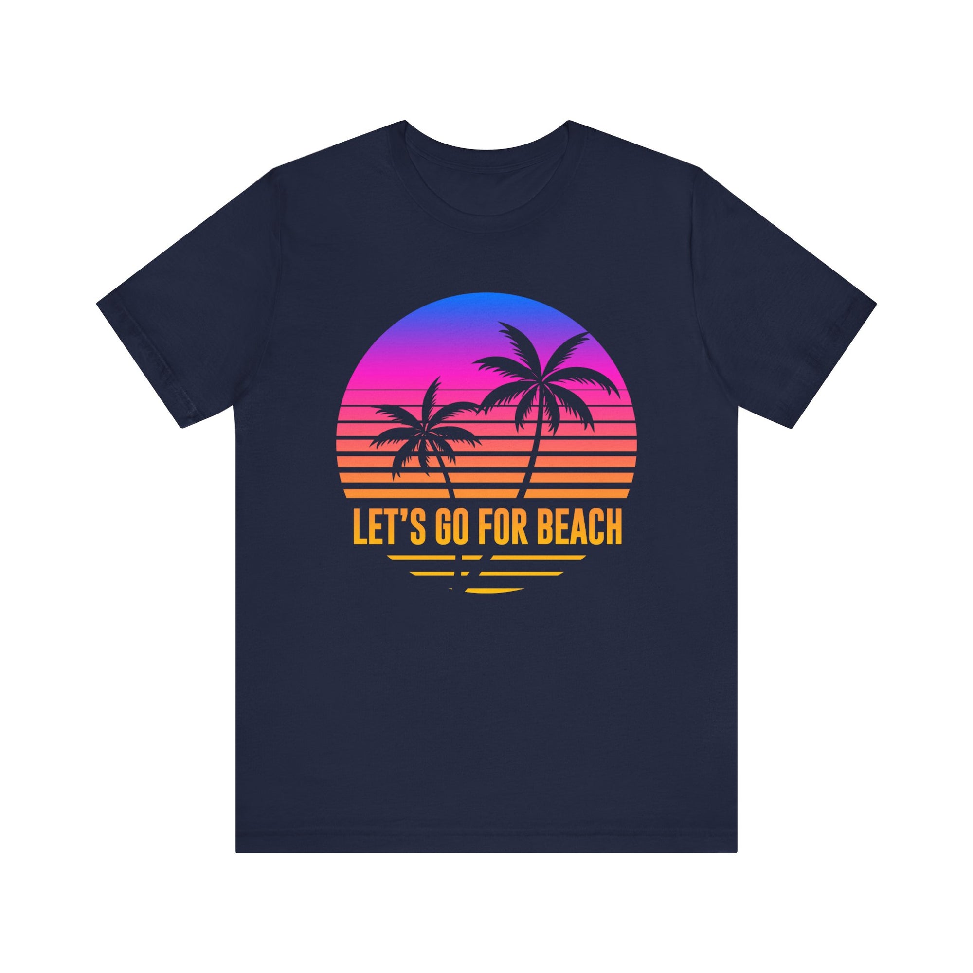 Allons-y pour la plage Tee-shirt unisexe 