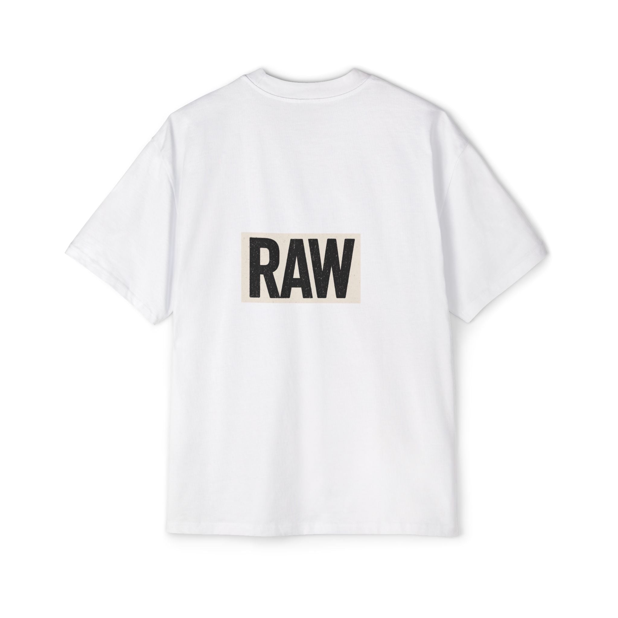Oversized Tee - Raw Unique Design Printify