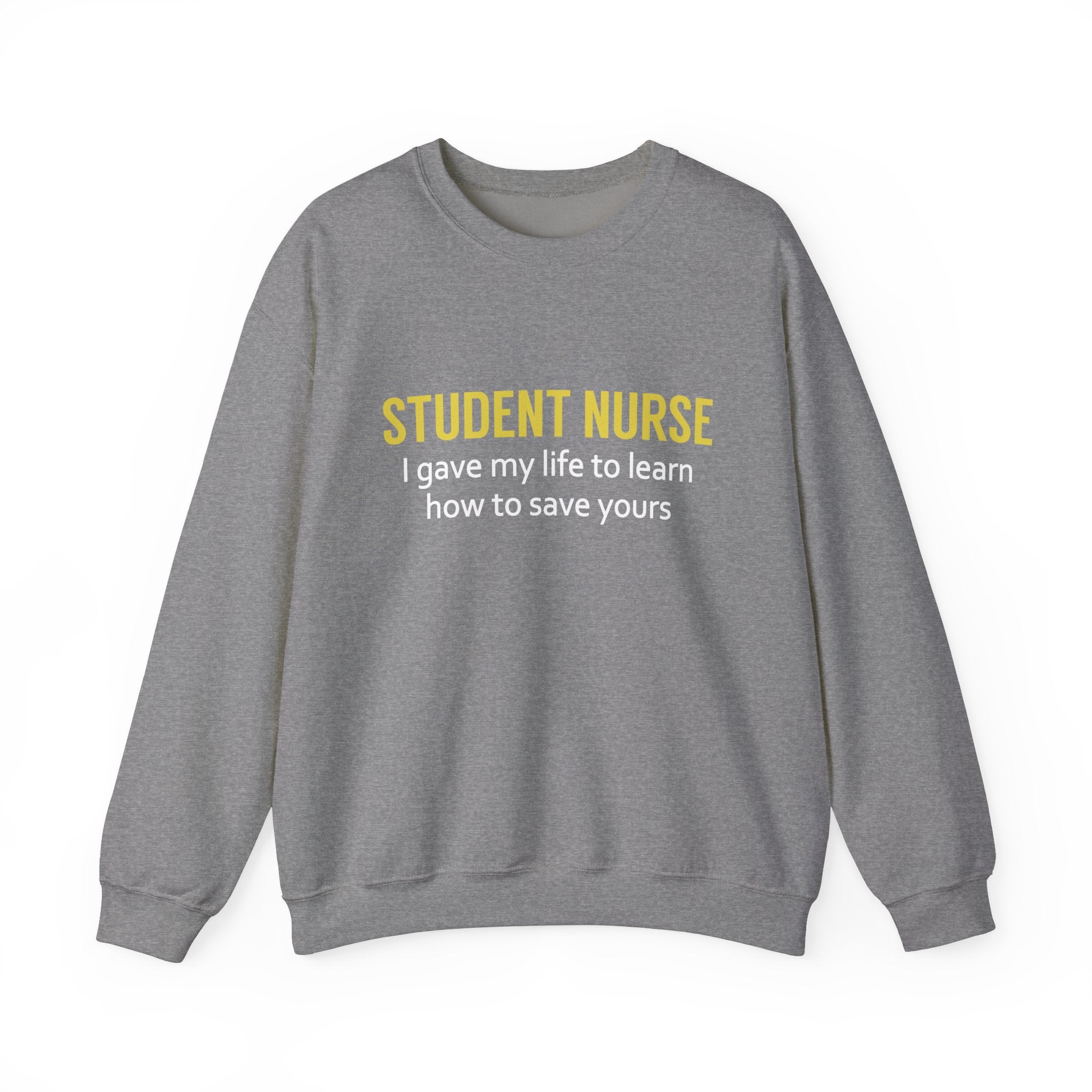 Sweat-shirt unisexe étudiant infirmière 