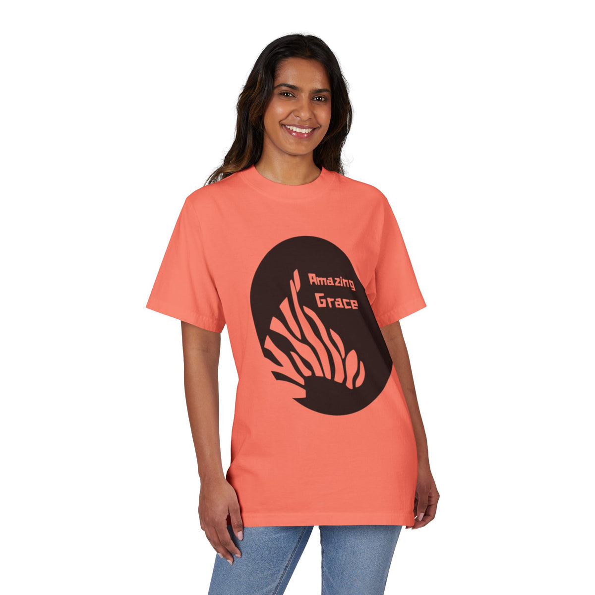 Unisex Graphic Tee - Amazing Grace T-Shirt for Faith and Inspiration, Casual Wear, Gift for Friends, Church Events, Spiritual Retreats