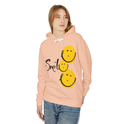Smile Lightweight Hooded Sweatshirt