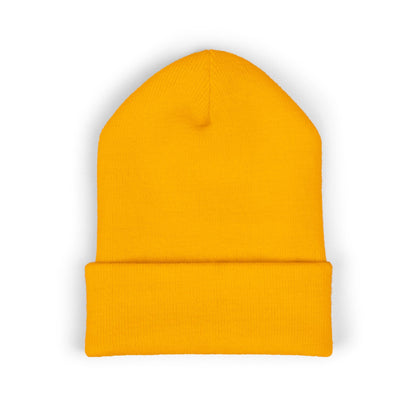 Hate Less Classic Cuffed Beanie - Stylish Winter Hat for Positive Vibes Printify