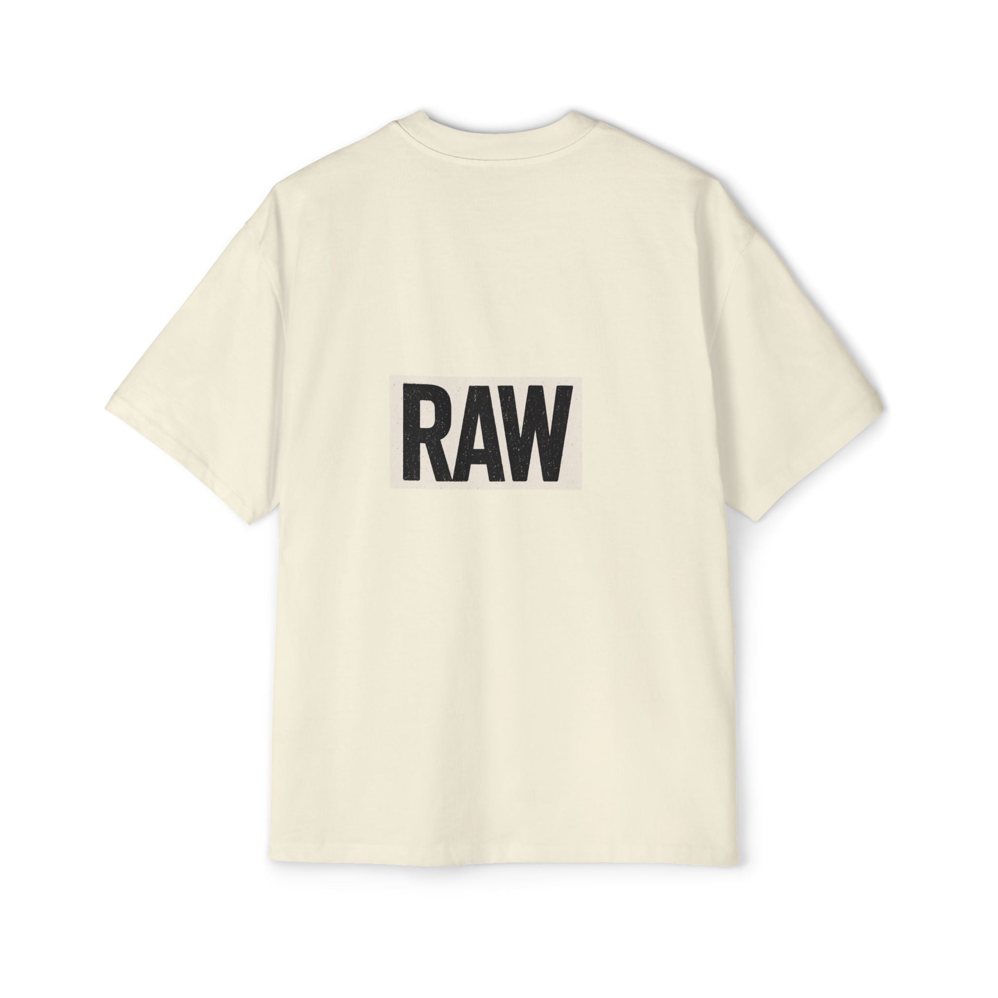 Oversized Tee - Raw Unique Design Printify