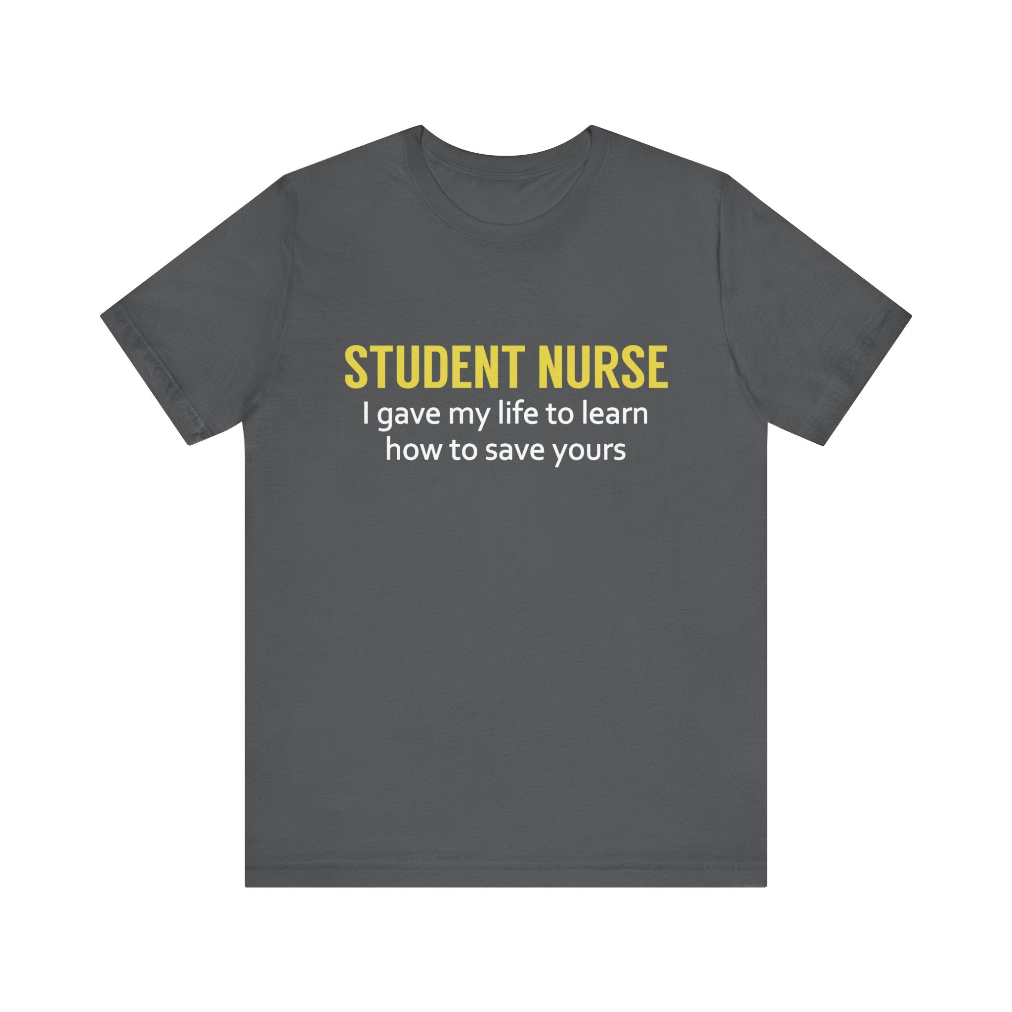 Tee-shirt unisexe infirmière étudiante 