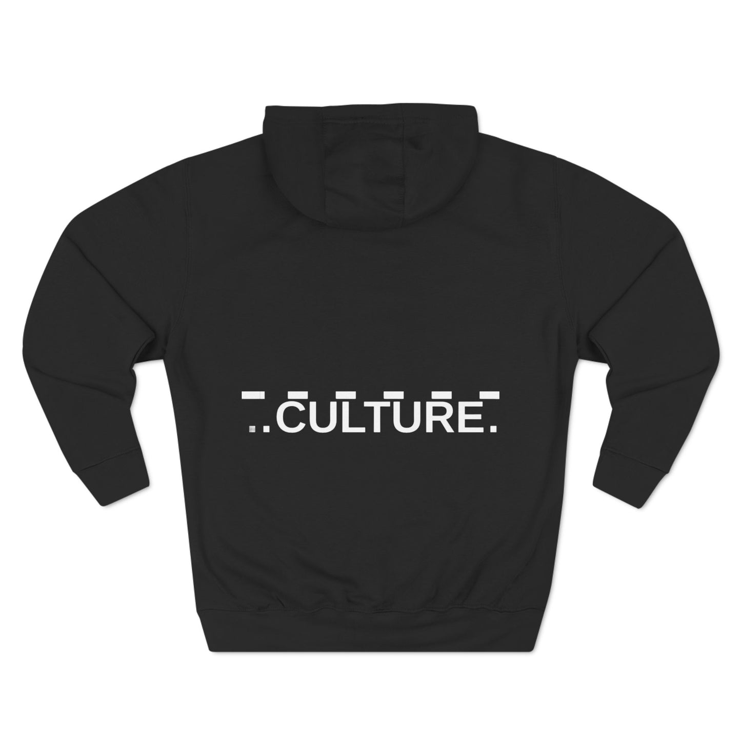 Culture Three-Panel Fleece Hoodie