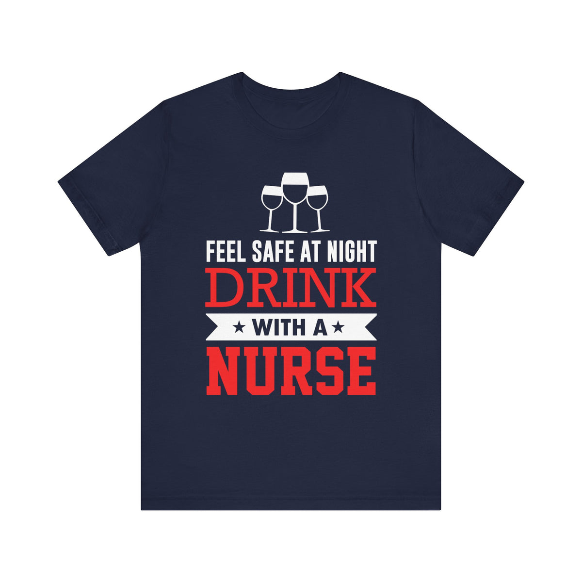 Sentez-vous en sécurité la nuit, buvez un tee-shirt unisexe 